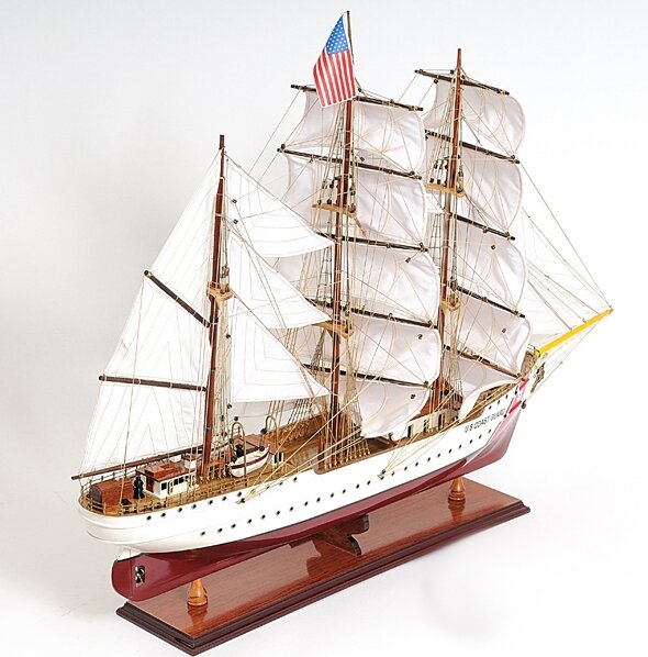 Us. Coast Guard Eagle E.E. Sailing Model Ship